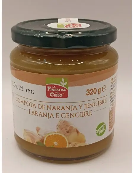 Compota de Naranja y Jengibre Mermeladas 4,45&nbsp;€ Tuladeliaeco Productos ecológicos