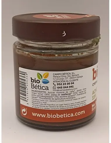 Crema de Cacao y Avellanas Cremas dulces 5,00&nbsp;€ Tuladeliaeco Productos ecológicos