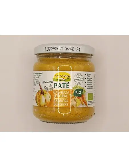 Pumpkin and Ginger Pate Mousse Vegetable Pates 4,70&nbsp;€ Tuladeliaeco Organic Products