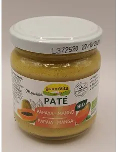 Papaya and Mango Mousse Pate Vegetable Pates 3,95&nbsp;€ Tuladeliaeco Organic Products