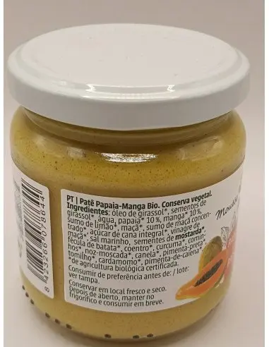 Papaya and Mango Mousse Pate Vegetable Pates 3,95&nbsp;€ Tuladeliaeco Organic Products