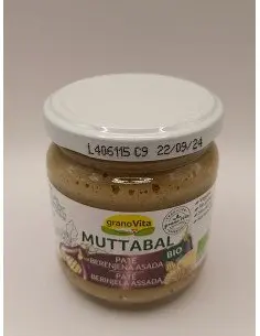 Paté Mousse Muttabal Berenjena Asada Patés Vegetales 4,70&nbsp;€ Tuladeliaeco Productos ecológicos