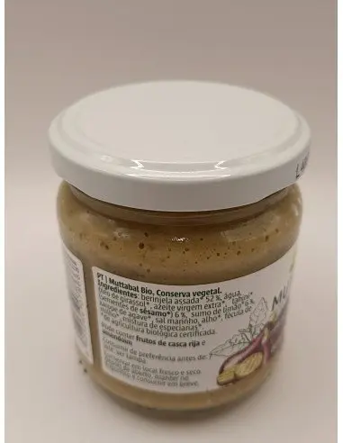 Muttabal Roasted Aubergine Mousse Paté Vegetable Pates 4,70&nbsp;€ Tuladeliaeco Organic Products