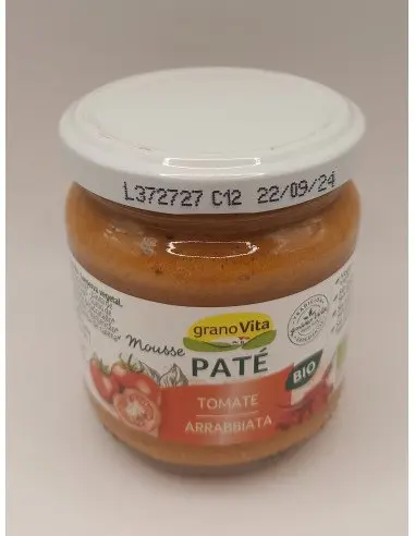 Arrabiata Tomato Mousse Pate Vegetable Pates 3,59&nbsp;€ Tuladeliaeco Organic Products