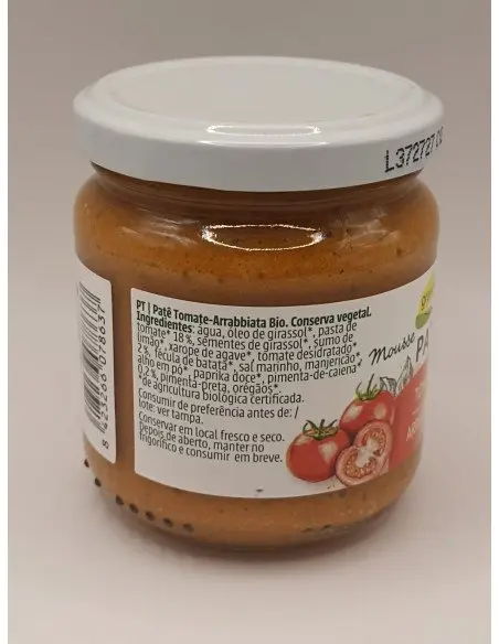 Arrabiata Tomato Mousse Pate Vegetable Pates 3,59&nbsp;€ Tuladeliaeco Organic Products