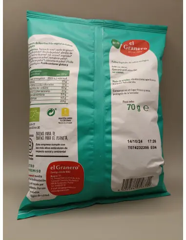 Palitos Vegetales Galletas Saladas y Crackers 2,49&nbsp;€ Tuladeliaeco Productos ecológicos