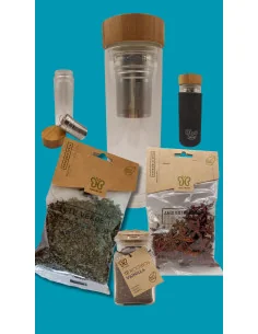 Kit diversidad de tés con termo infusionador Kits de Regalo 36,00&nbsp;€ Tuladeliaeco Producto Ecológico - Zero waste