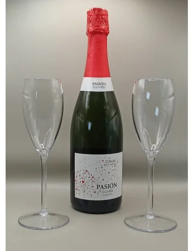 Premium Cava Kit with Tritan Glasses Gift Kits 26,00&nbsp;€ Tuladeliaeco Organic Products
