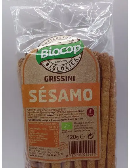 Sesame Grissini Bread 3,10&nbsp;€ Tuladeliaeco Organic Products
