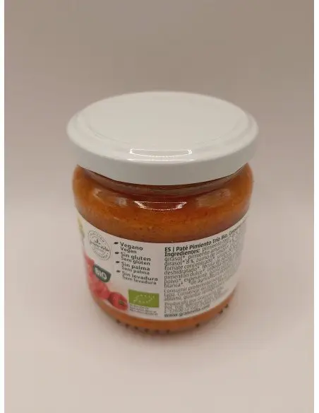 Paté Crunchy Trío de Pimientos Patés Vegetales 4,70&nbsp;€ Tuladeliaeco Productos ecológicos