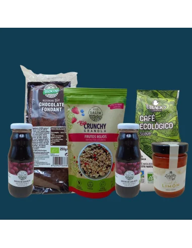 Regalo Original: Kit Desayuno Ecológico con Productos Bio Kits de Regalo 31,50&nbsp;€ Tuladeliaeco Producto Ecológico - Zero waste