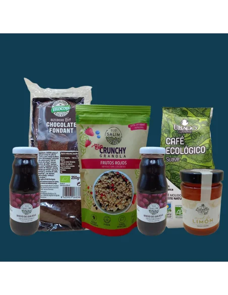 Regalo Original: Kit Desayuno Ecológico con Productos Bio Kits de Regalo 31,50&nbsp;€ Tuladeliaeco Producto Ecológico - Zero waste