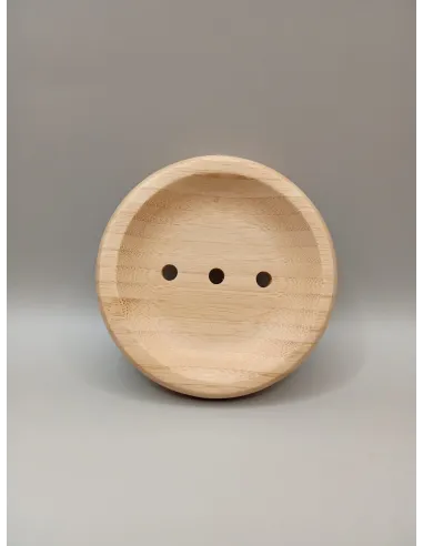 Round Bamboo Soap Dish Natural Cosmetics and Hygiene - Zero Waste 6,70&nbsp;€ Tuladeliaeco Organic Products