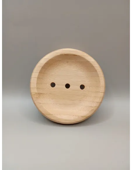 Round Bamboo Soap Dish Natural Cosmetics and Hygiene - Zero Waste 6,70&nbsp;€ Tuladeliaeco Organic Products