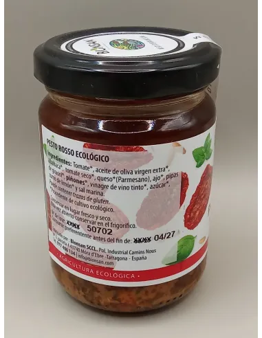 Pesto Rosso Ecológico con Parmesano Picoteo 4,29&nbsp;€ Tuladeliaeco Productos ecológicos