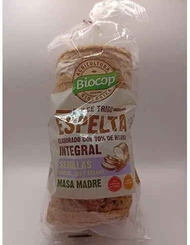 Wholemeal Spelt Sourdough Wholemeal Flour Bread Breakfasts 4,45&nbsp;€ Tuladeliaeco Organic Products