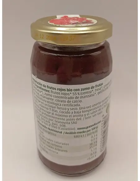 Mermelada de Frutos Rojos Mermeladas 3,80&nbsp;€ Tuladeliaeco Productos ecológicos