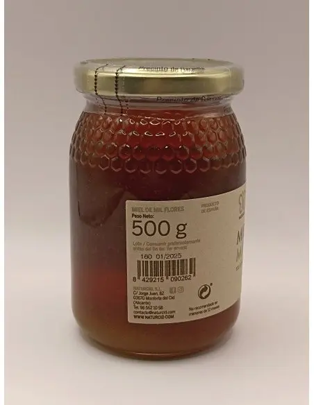 Miel de Mil Flores 500 g Miel 6,90&nbsp;€ Tuladeliaeco Productos ecológicos