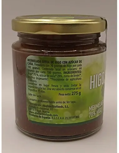 Mermelada de Higos con azúcar de caña Mermeladas 3,64&nbsp;€ Tuladeliaeco Productos ecológicos