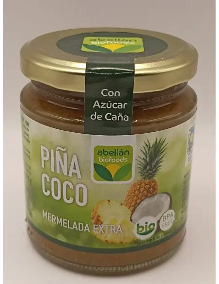 Mermelada de Piña y Coco Mermeladas 4,25&nbsp;€ Tuladeliaeco Productos ecológicos