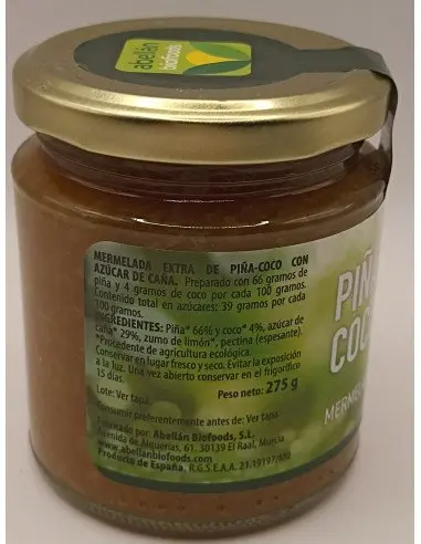 Mermelada de Piña y Coco Mermeladas 4,25&nbsp;€ Tuladeliaeco Productos ecológicos