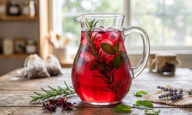 Infusiones naturales y salud: Beneficios del hibisco, la menta y el romero