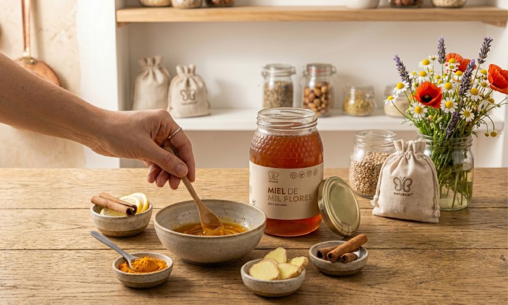 Descubre los beneficios de la miel natural combinada con superalimentos 2 beneficios de la miel natural