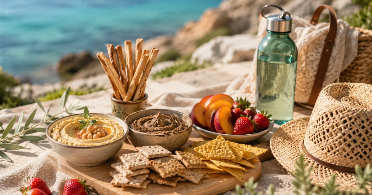 Qué snacks ecológicos llevar a la playa, piscina o excursión